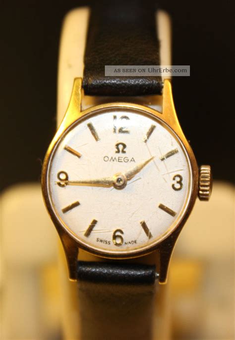 omega gold uhr 585 gold